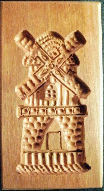 windmill cookie stamp