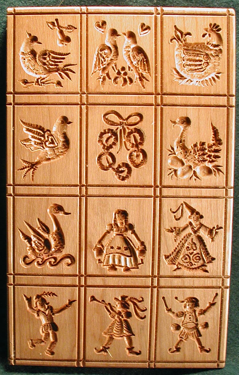 Cookie Stamps \u0026 Molds. Hand Carved